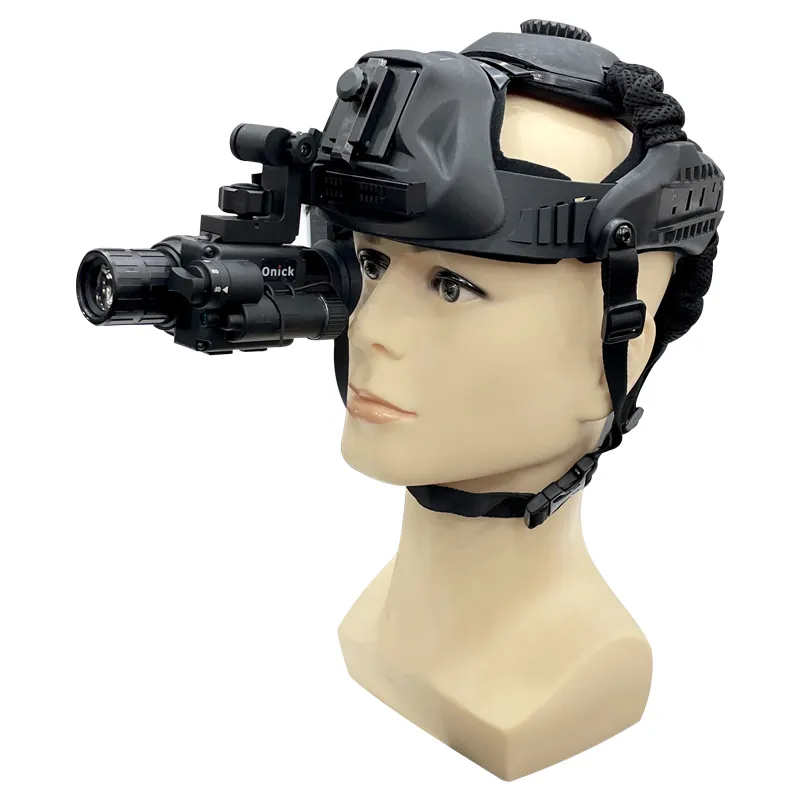 Dispositif de vision nocturne monoculaire à faible luminosité monté sur casque NVG-S
