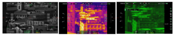Binocular fusion thermal imager handheld reconnaissance device